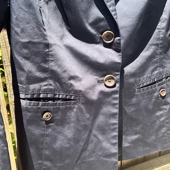 Banana Republic Navy Blazer size 6 - Picture 2 of 6